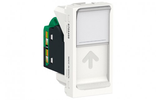 Módulo Toma RJ45 Orion RJ45 UTP Cat.5e - Blanco S70540004 — Schneider Electric — SCHNEIDER ELECTRIC