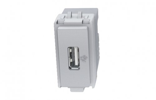 Módulo Toma USB 5V/1A Genesis 250V - Blanco /5V MWD70910 — Schneider Electric — SCHNEIDER ELECTRIC