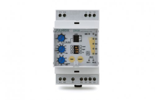 Relé Diferencial DR30F Inmunizado 230VAC 1 a DR30F — Fanox — FANOX