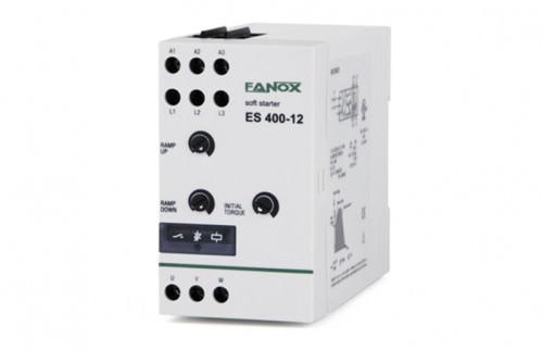 Partidor Suave 5.5kW 400VAC 12 a IP20 ES400-12 — Fanox — FANOX