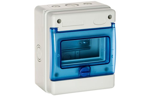 Tablero Sobrepuesto 6 Módulos IP65 / IK08 170x200x115 R1306B — Solera — SOLERA