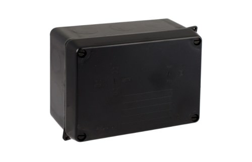 Caja Estanca 153x110x65mm IP65 / IK08 - sin Conos - Negra 816N — Solera — SOLERA