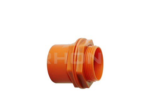 Terminal PVC 90mm con 2 Tuercas 90mm - Otros (630340670) — OTROS