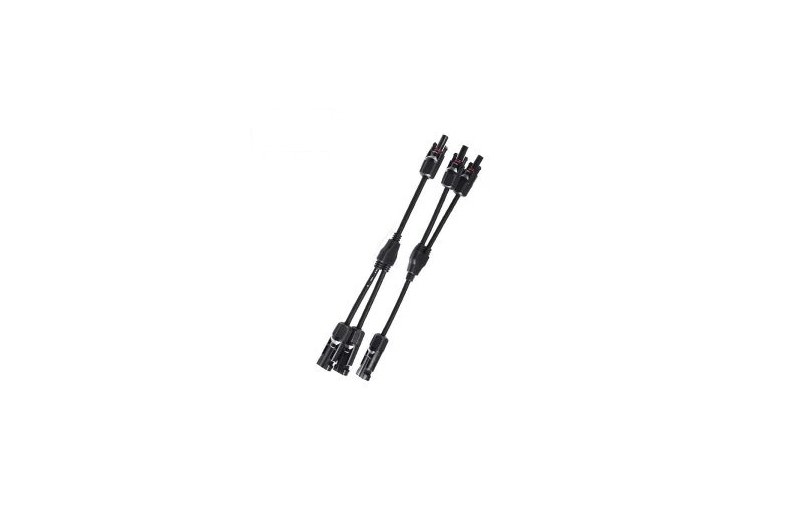 Conector MC4 Doble -2 en 1 Flexible -1000V -30A FMC4Y-2 -Otros (050040550) — OTROS