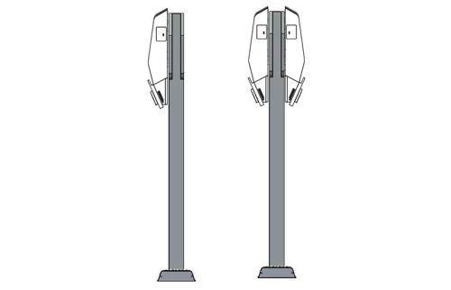 Pedestal Cargador E Series Es-p 300×224×1461mm Es-p - Otros (270500800) — OTROS