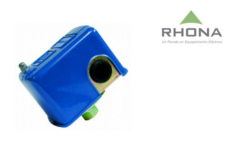 Presostato para Bombas de Agua, 4-10BAR, 220V, 12A 378102 — Genebre — GENEBRE