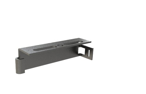 Soporte Conduit Galvanizado 2/5834 — Basor — Basor
