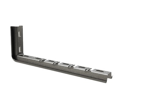 Soporte L 100x65mm Galvanizado 2/7230 — Basor — Basor