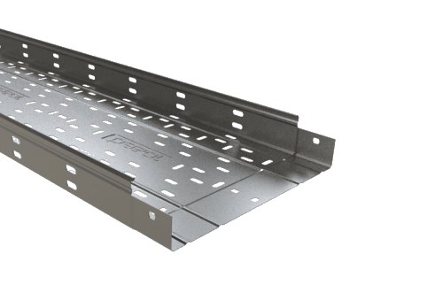Bandeja Ranurada 100x60mm Galvanizada en Caliente (3 Metros) 100x60x3000mm 2/7517 — Basor — Basor