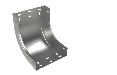 Curva Vertical Interna 150x60 Galvanizada en Caliente 150x60mm 2/1490 — Basor — Basor