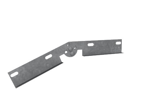 Union Pivote Articulado 60mm Galvanizada 2/3229 — Basor — Basor