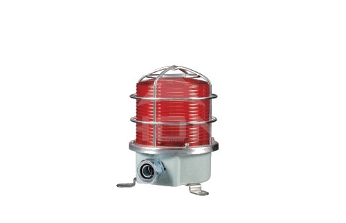 Baliza LED 125mm IP56 - Roja Circular, Alimenación 220VAC SH1L — Qlight — QLIGHT