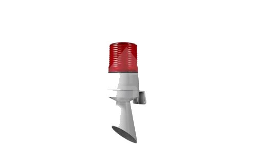 Zumbador Baliza 60mm - Roja 220VAC - 105DB IP44 S60ADS — Qlight — QLIGHT