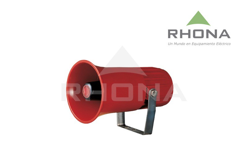 Sirena Roja 105DB IP55 110VAC SRN-WS110LC — Qlight — QLIGHT