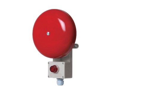 Campanilla Roja 220VAC 0.116A IP56 1M SAB200 — Qlight — QLIGHT