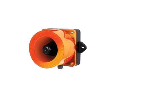 Sirena Estroboscópica LED 12/24V 1.025A IP66 QWCD35-12/24 — Qlight — QLIGHT
