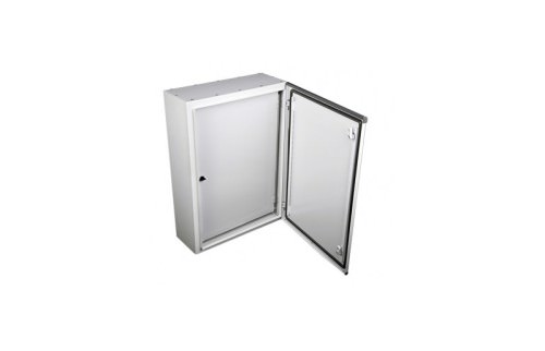 Puerta Interior Lisa 300x250mm para Caja Dm Acero/pcaja — Tekpan — TEKPAN