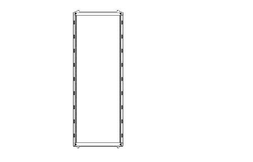 Marco Puerta Interior Teos / Neo 800x2000mm Gabinete 2000x800 943412 — Tekpan — TEKPAN