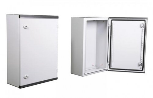 Caja Metálica Ares 800x600x280mm IP66 - Incl. Placa de Montaje 101260 — Tekpan — TEKPAN