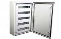 Puerta Interior Lisa 500x400mm para Caja Dm Acero — Tekpan — TEKPAN