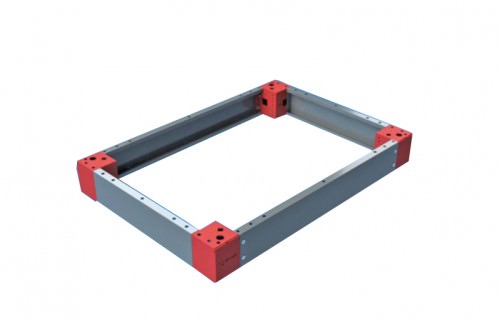 Esquina Zocalo Teos / Neo 100mm Gabinete - 4 Pcs. 708100 — Tekpan — TEKPAN