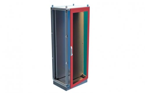 Perfil Vertical Exterior Teos 2000mm Gabinete Teos IP65 - Certificación UL 702200 — Tekpan — TEKPAN