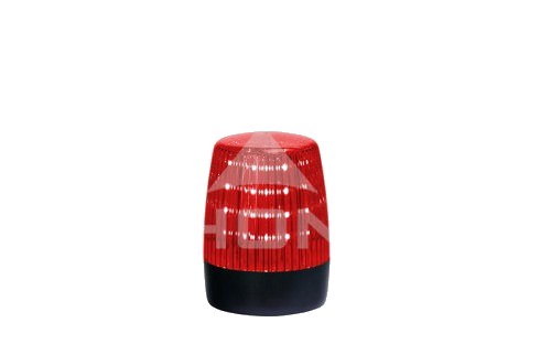 Baliza LED 75mm IP67 - Roja Circular, Alimentación 230VAC 860512313 — Auer Signal — AUER SIGNAL