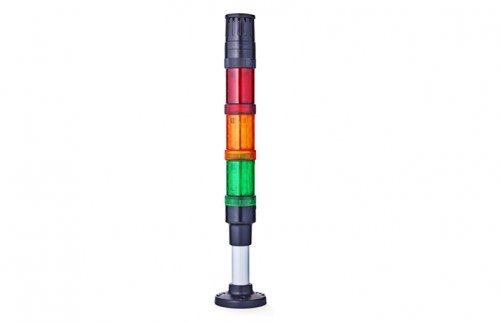 Torreta Tricolor LED 24V AC/DC 0.03A IP66 ECO40-Q31 — Auer Signal — AUER SIGNAL