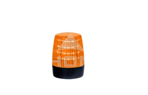 Baliza LED 75mm IP67 - Ambar Circular, Alimentación 220VAC 230VAC 860511313 — Auer Signal — AUER SIGNAL
