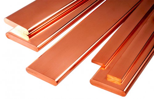 Pletina de Cobre 5x50mm 2.22kg/m 5 — Cembrass — CEMBRASS