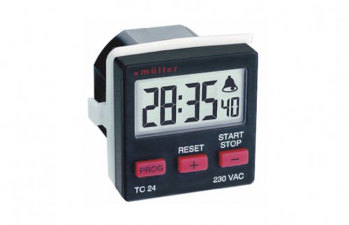 Contador Regresivo 230V 50/60Hz IP 20 TC24.21 — Hugo Müeller — Hugo Müeller