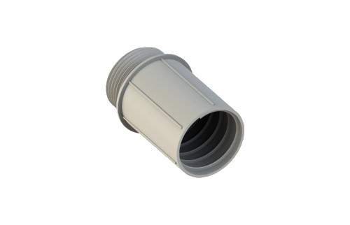 Conector Recto Lh 25mm para Conduit Corrugado, Libre de Halógenos, IP44 IP64 P230.2500.0 — Patgon — PATGON
