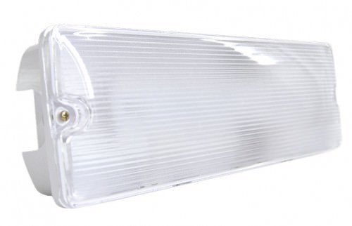 Luminaria de Emergencia LED IP65 300lm 352x114x56mm 240V 6W 32657 — Segurimax — SEGURIMAX