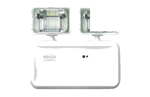 Luminaria de Emergencia LED IP20 / 600lm / 6000K 195x52x178 220V 2W 30067 — Segurimax — SEGURIMAX