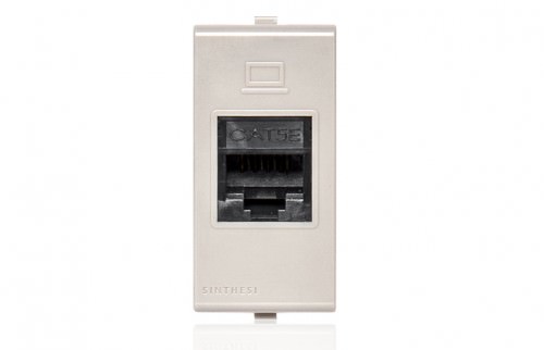 Toma Datos Cat 6 Beige RJ45 224102 — Sinthesi — SINTHESI