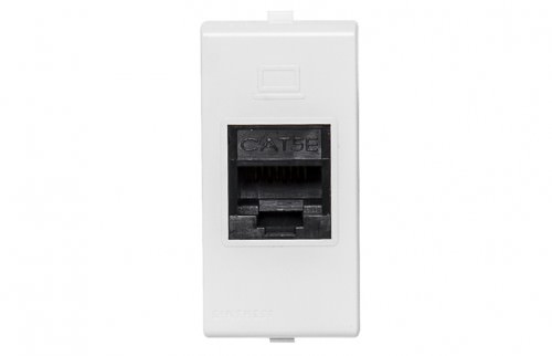 Toma Datos Cat 6 Blanco RJ45 224101 — Sinthesi — SINTHESI