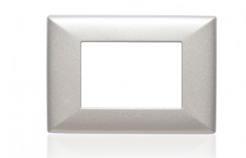 Placa Triple Champagne 3 Módulos 220332 — Sinthesi — SINTHESI