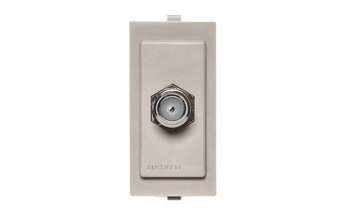 Toma Coaxial Beige Tv-sat 174202 — Sinthesi — SINTHESI