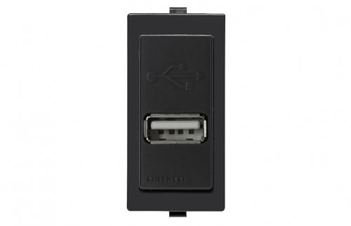 Cargador USB Noir 1A 5V 174706 — Sinthesi — SINTHESI