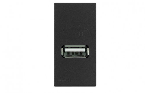 Cargador USB Carbón 1A 5V 444710 — Sinthesi — SINTHESI
