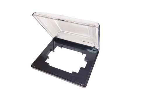 Placa Intemperie Triple Transparente 3 Módulos 109900 — Sinthesi — SINTHESI