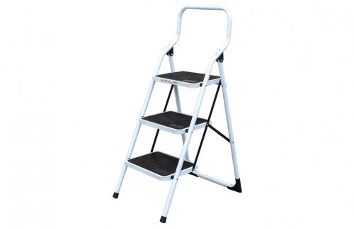 Escalera de Acero 3 Peldaños Capacidad: 150kg LY303 — Cpower — CPOWER
