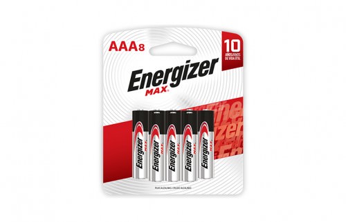 Pila Alcalina 8 X Aaa - Max 923319 — Energizer — Energizer