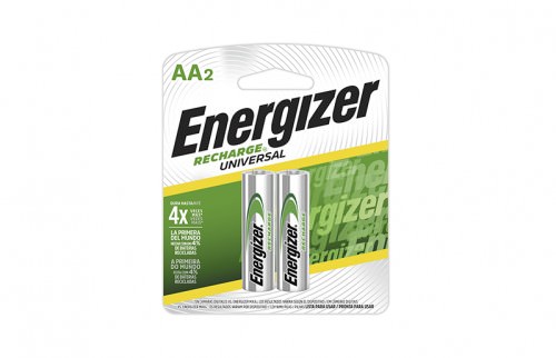 Pila Recargable 2 X Aa - 2000 Mah 929801 — Energizer — Energizer