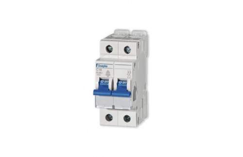 Interruptor automático 2x16A 230/400V 10kA curva C DLS 270610310 Doepke — Doepke
