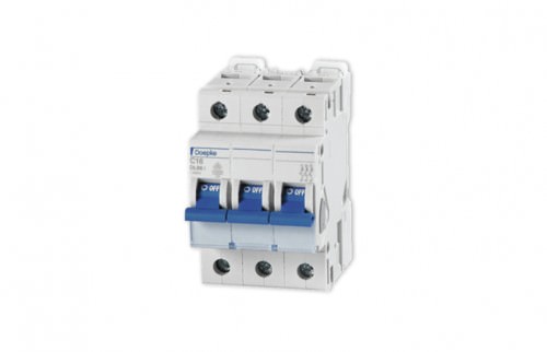 Interruptor automático 3x40A 400V 10kA curva C DLS 270610530 Doepke — Doepke