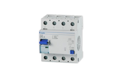 Interruptor Diferencial -4P 80A -30mA 230/400V 080-4/0,03 — Doepke — DOEPKE