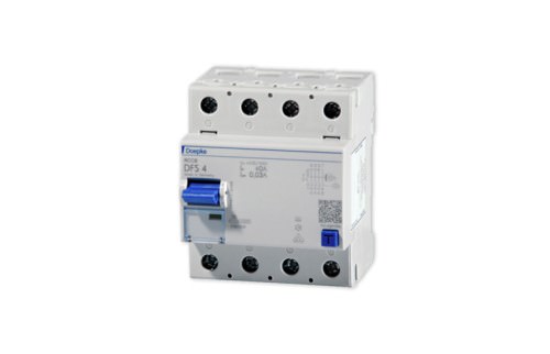 Interruptor Diferencial 4x80A 380V -300mA 230/400V 080-4/0.30-AC — Doepke — DOEPKE