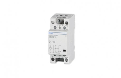 Contactor 25A bobina 230VAC 4NA 25-40 Doepke — Doepke
