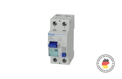 Interruptor Diferencial 2x63A Tipo a 230V -300mA Inmunizado 063-2/0.30-A — Doepke — DOEPKE